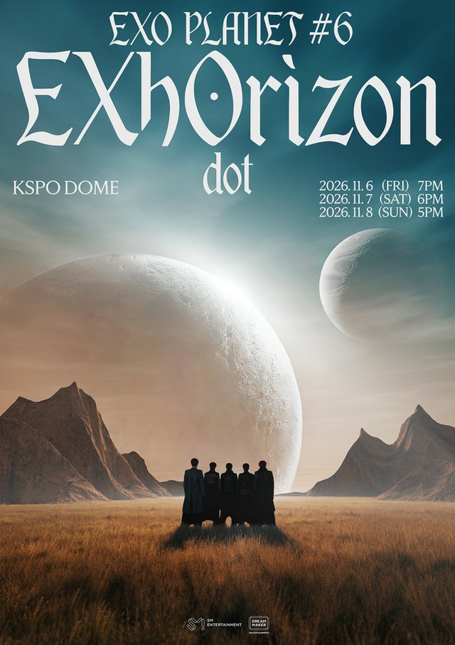 公式】「EXO」、「EXhOrizon」ソウル・アンコールコンサート11月に開催