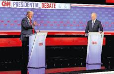アメリカ大統領選のテレビ討論会、５１２７万人が視聴…４年前と比べ３０％減少