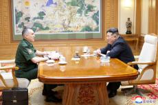 北朝鮮の金正恩氏とロシアの国防次官が面会…軍事協力の重要性を確認「より固く団結」