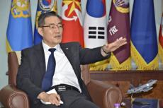 韓国・申源湜国防相のインタビュー要旨