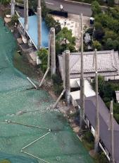 埼玉県で突風、看板落下で歩行者が頭にけが…浦和などの４万２０００軒で停電