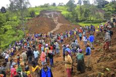 豪雨で地滑り、エチオピアで２２９人死亡…救助活動難航し犠牲者増える恐れ