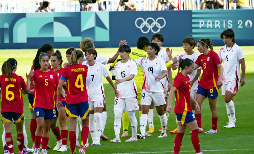 パリ五輪のサッカー日本女子、逆転負けでＣ組３位発進…１位スペイン・２位ブラジル