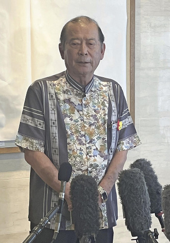 松川正則・宜野湾市長が都内のホテルで死亡、７０歳…２５日は首相官邸で林官房長官と面談
