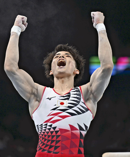 体操男子、日本が団体決勝進出…鉄棒で着地失敗の橋本大輝「どんどん体重くなりしんどかった」