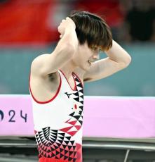 世界選手権で「銀」「銅」獲得したトランポリン西岡隆成、予選敗退…２度ともミス