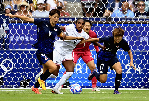 サッカー女子日本、延長前半に痛恨の失点…左サイド破られ米国ロドマンにゴール許す
