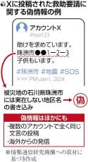 能登半島地震の救助要請、ＳＮＳ投稿の１割は偽情報…閲覧数を増やし収益を得る目的か