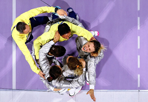 ウクライナがパリ五輪で初の「金」、フェンシング女子サーブル団体…個人でも「銅」ハルラン「英雄たちにささげたい」