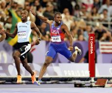 男子１００ｍ金メダルはノア・ライルズ…２位と同タイム、３位と０秒０２差の大接戦