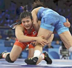 レスリング尾崎野乃香が３位決定戦へ、敗者復活戦を勝ちあがる…女子６８キロ級