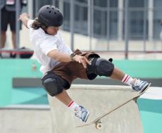 スケボー・永原悠路はこんな人…苦戦する男子パークで「抜けた存在」、救世主になれるか