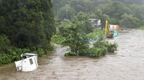 台風５号横断の岩手県、久慈市の４１７７世帯に「緊急安全確保」…降水量の史上最大記録も