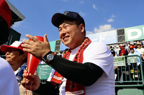 菰野、阪神の西勇輝とともに甲子園のベンチ入りしたＯＢが声援「歴史を作ってくれた頼もしい後輩たち」