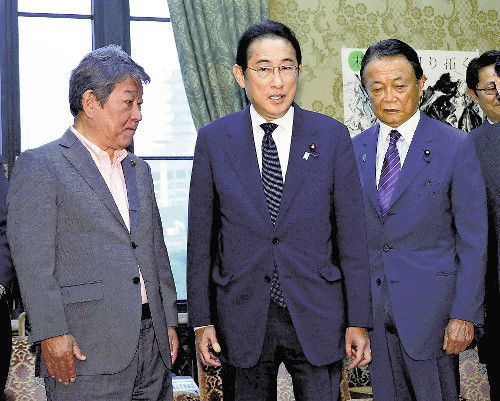 自民・茂木幹事長と麻生副総裁が会食…党内情勢や総裁選について意見交換か