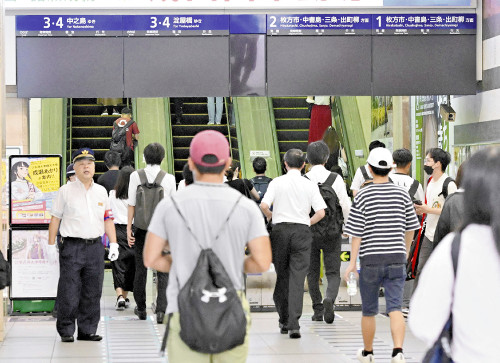 最低気温２８度の大阪で大規模停電、エアコン停止し窓全開でしのぎ「もう起こらないようにして」