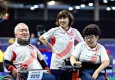 ボッチャの混合チーム、日本が３大会連続のメダル獲得…３位決定戦で韓国に快勝