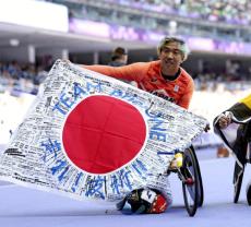 得意の１５００ｍなくなり出場した１００で銅メダル、佐藤友祈「自分の成長は証明」