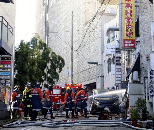 宇都宮市の飲食店から出火、従業員女性と生後４か月の息子が意識不明の重体