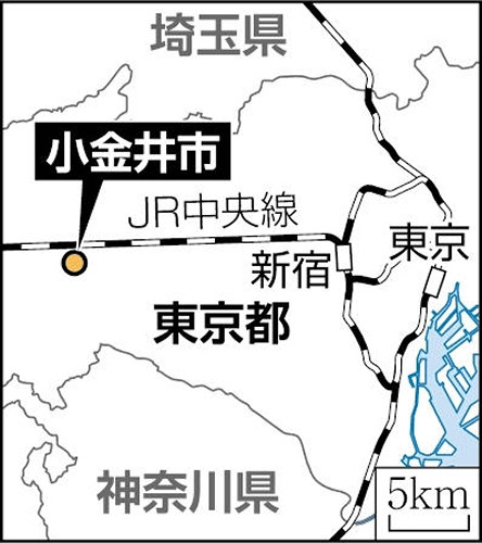 武蔵小金井駅北口で男女２人がはねられ女性重体…歩道に突っ込んだ車の男性「事故時の記憶ない」