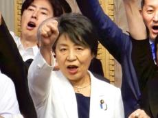 上川陽子外相「２０人の推薦人集まった」「日本初の女性首相の声がわき起こるよう精いっぱい活動」