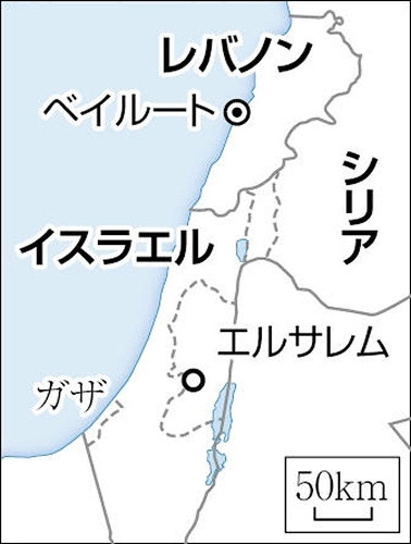 イスラエル軍がベイルート空爆、ヒズボラの司令官死亡か…死者８人・５９人負傷