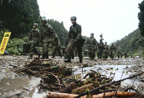 震災復興中の大雨被害に住民「災害が続き心が折れそう」…床上浸水した女性「自宅前は海のよう」