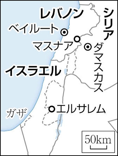 レバノンから隣国シリアへ避難民殺到、イスラエルは脱出路を空爆で破壊