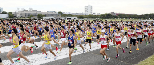 箱根駅伝予選会、中央大・明治大・立教大・東京農大・東海大・順天堂大・日大などのエントリー選手