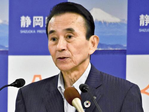 鈴木康友・静岡県知事、衆院選で特定候補支援しない考え…川勝平太前知事は応援演説で物議