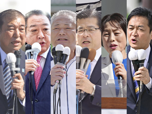 衆院選公示、各党党首が街頭で第一声…経済・政治改革めぐり舌戦スタート