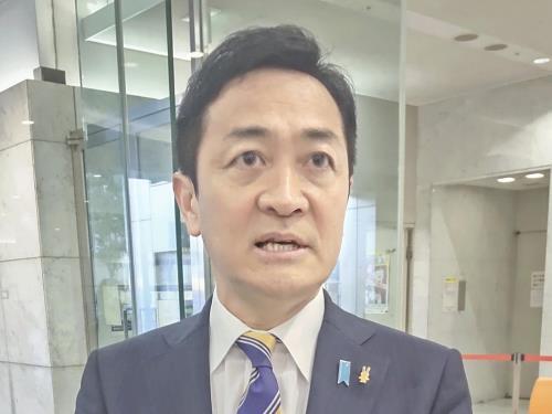 国民民主の玉木代表、「１０３万円の壁」見直しは「恒久的な措置としてやっていきたい」