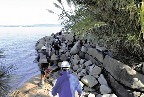 宍道湖の無許可埋め立てに初の行政代執行、江戸期に認められた「私有地」でも無許可埋め立ては禁止