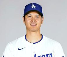 大谷翔平にシルバースラッガー賞…ナ・リーグＤＨ部門、ア・リーグ含め通算２年連続３度目