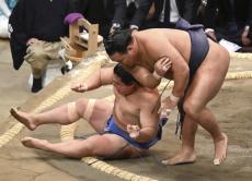 ３大関安泰、豊昇龍は若隆景下し初日から５連勝…関脇霧島は５連敗