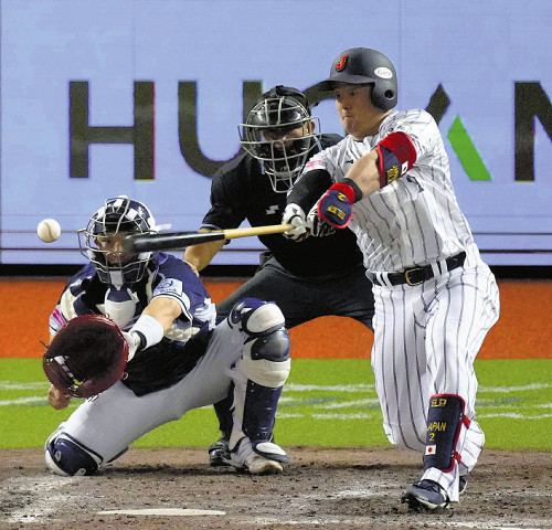 侍ジャパンが巧打で２連勝、紅林弘太郎・牧秀悟がともに逆転打…ライバル韓国下す