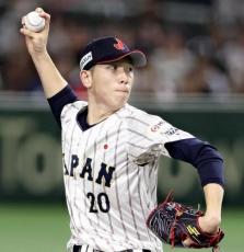 プレミア１２決勝、序盤は両チーム無得点…戸郷翔征は２度のピンチをしのぐ