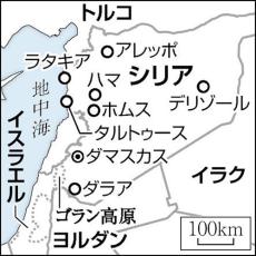 シリア反体制派、攻勢続く…ＳＮＳで中部や南部の都市「制圧宣言」