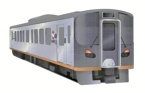 ２席並んだクロスシート、混んだら座席は横一列に…一畑電車８年ぶりの新車両は「デュアルシート」