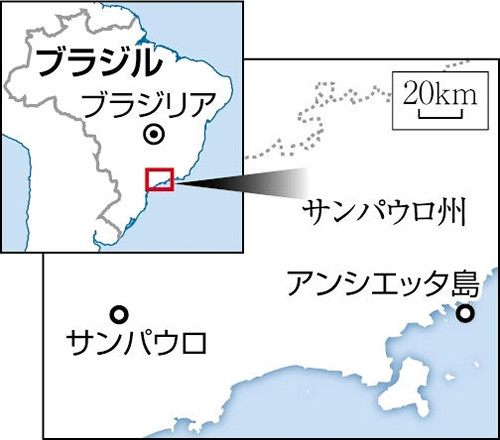 サンパウロの路上強盗、邦人男性が撃たれ死亡…日本総領事館は「プライバシー保護のため」詳細は明かさず