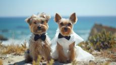 犬の結婚式が中国で人気 「人間が挙げるなら犬だって」ペットは1億1600万匹超、関連支出は６兆円超！