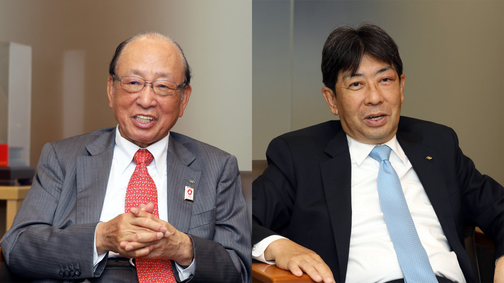 古川弘成・阪和興業相談役 × 中川洋一・阪和興業社長「お客様のために汗をかき、足で稼ぐ。そして人を育てる。このDNAをこれからも引き継いでいく」